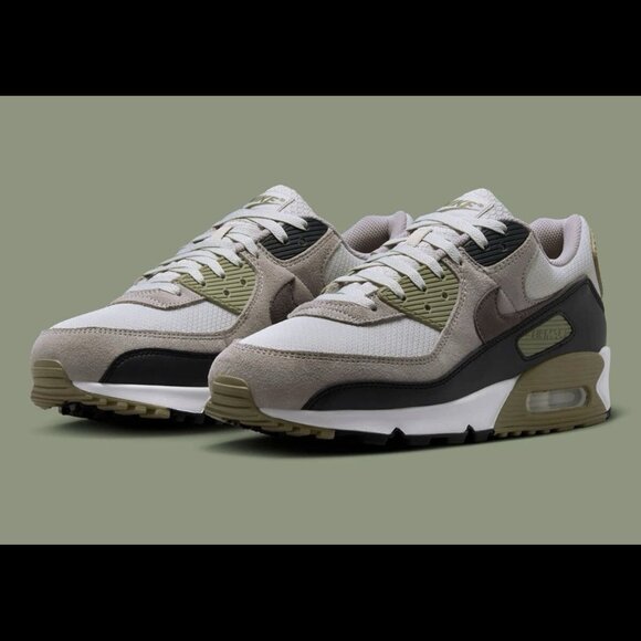 Nike Air Max 90 Light Bone Neutral Olive Mens Sizes DM0029-011 NBY - Picture 1 of 6